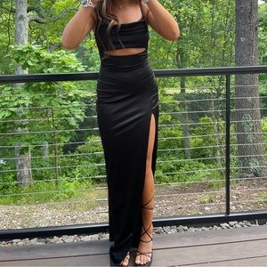 Windsor Seona Formal Satin Midi Dress